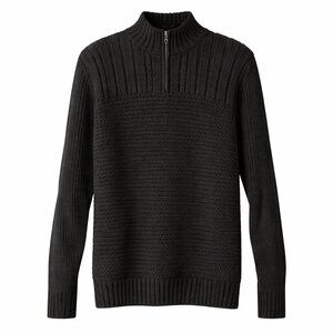 J.B. HOLT Alexander Quarter Zip Men’s Long Sleeve Sweater Size M